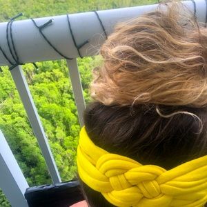 Knotted headband turban for women